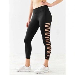 Without Walls Black Cut-Out Leggings